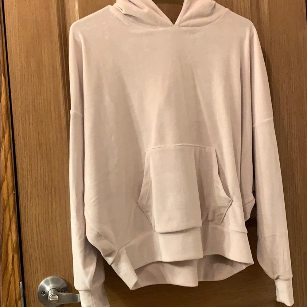 A hoodie and has only been worn a couple times